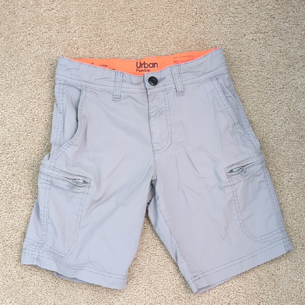 Urban Pipeline Gray Kids Cargo Shorts
